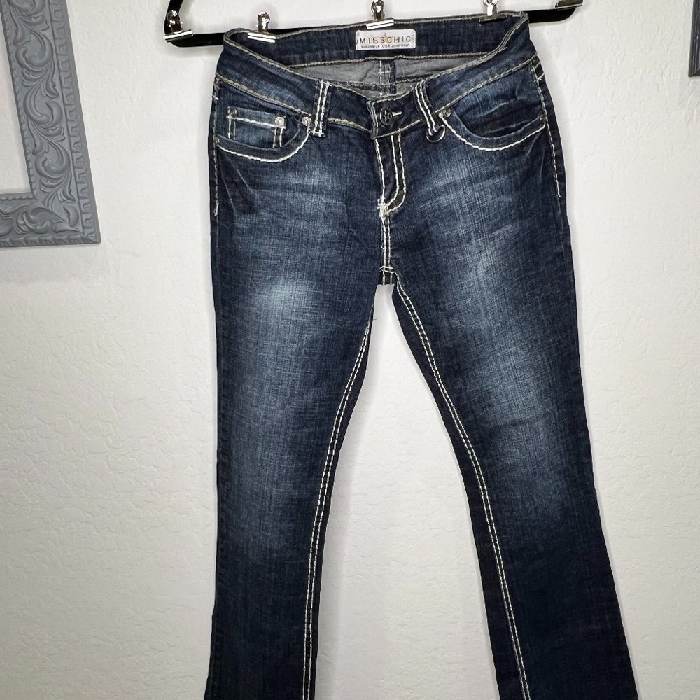 Miss Chic Bootcut Jeans - Size 7